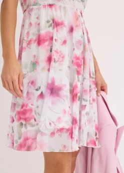 Outlet Minikleid aus Mesh Damen Nachhaltigere Materialien|Kleider