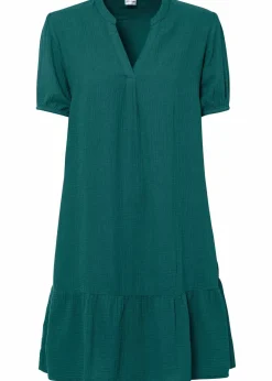 New Minikleid aus Musselin Damen Kleider|Bekleidung·Pullover & Strickjacken