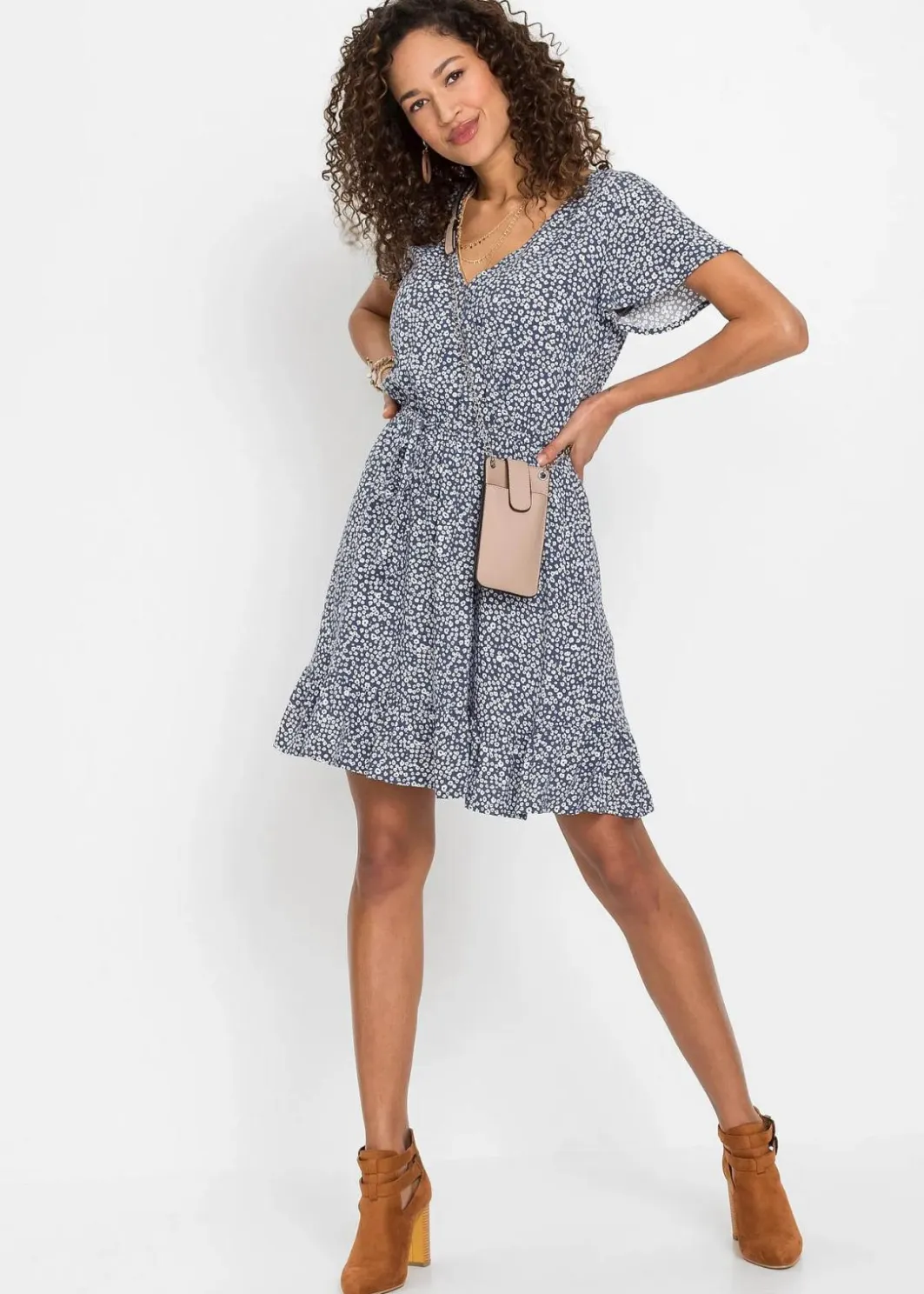 Best Minikleid aus nachhaltiger Viscose Damen Nachhaltigere Materialien|Kleider