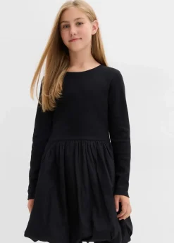 Kinder bonprix Mädchen 9-16 Jahre·Kleider & Jumpsuits|Mädchen 2-8 Jahre·Nachhaltigere Materialien|Minikleid aus reiner Bio-Baumwolle