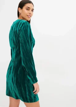 Clearance Minikleid aus Samt Damen Nachhaltigere Materialien|Kleider