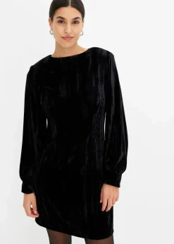Damen bonprix Bekleidung·Pullover & Strickjacken|Kleider|Minikleid aus Samt