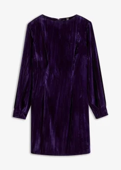 Damen bonprix Nachhaltigere Materialien|Kleider|Minikleid aus Samt