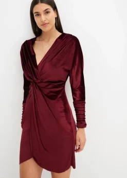 Clearance Minikleid aus softem Samt Damen Bekleidung·Pullover & Strickjacken|Kleider