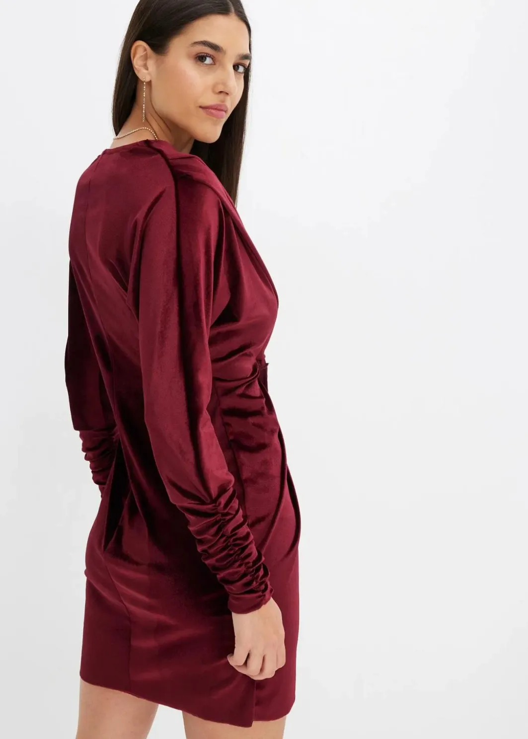 Clearance Minikleid aus softem Samt Damen Bekleidung·Pullover & Strickjacken|Kleider