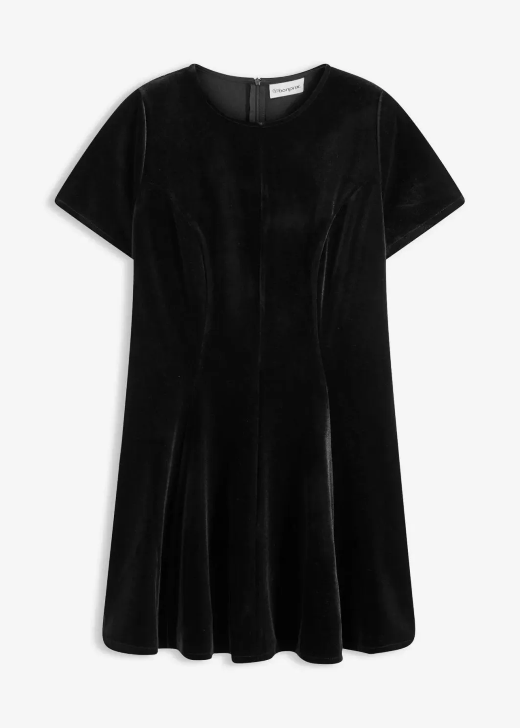 Damen bonprix Bekleidung·Pullover & Strickjacken|Kleider|Minikleid aus softem Samt