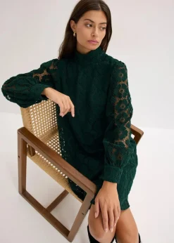 New Minikleid aus Spitze Damen Kleider|Bekleidung·Pullover & Strickjacken