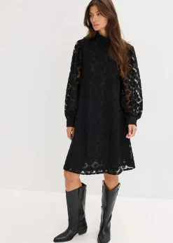 Minikleid aus Spitze Damen Bekleidung·Pullover & Strickjacken|Kleider