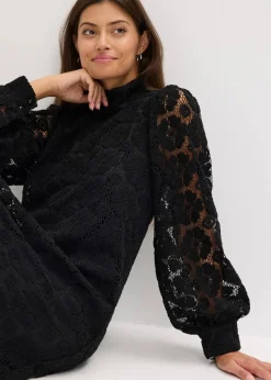Minikleid aus Spitze Damen Bekleidung·Pullover & Strickjacken|Kleider