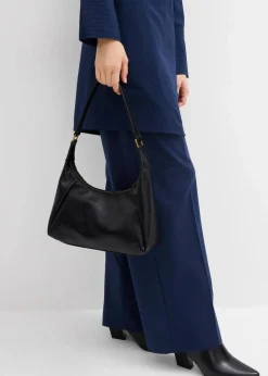 Damen bonprix Kleider|Minikleid aus strukturiertem Material
