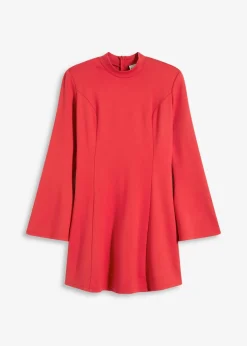 Online Minikleid in A-Linie und Trompetenärmeln Damen Kleider|Nachhaltigere Materialien