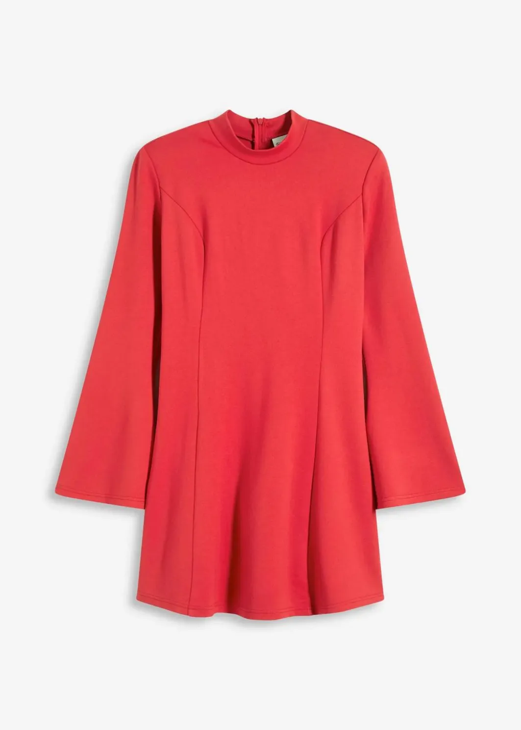 Online Minikleid in A-Linie und Trompetenärmeln Damen Kleider|Nachhaltigere Materialien