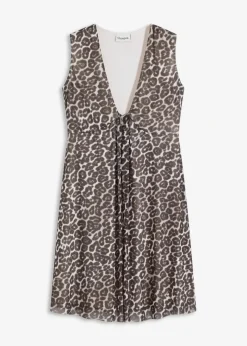 Clearance Minikleid mit Mesh Damen Bekleidung·Pullover & Strickjacken|Kleider