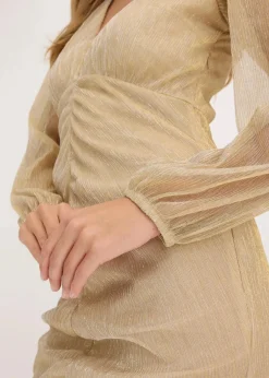 Clearance Minikleid mit Raffung Damen Bekleidung·Pullover & Strickjacken|Kleider