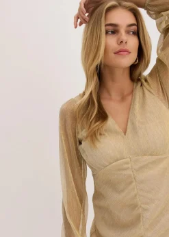 Clearance Minikleid mit Raffung Damen Bekleidung·Pullover & Strickjacken|Kleider