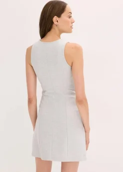 New Minikleid mit Schmuck-Knopf Damen Kleider