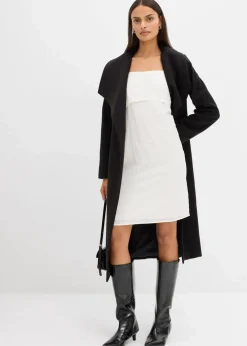 Damen bonprix Bekleidung·Pullover & Strickjacken|Minikleid mit schöner Paillettenstickung