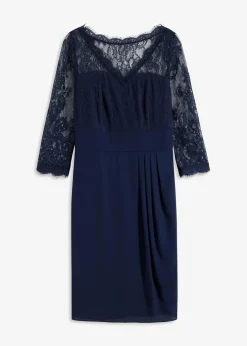 Damen bonprix Festliche Mode|Kleider|Minikleid mit Spitze