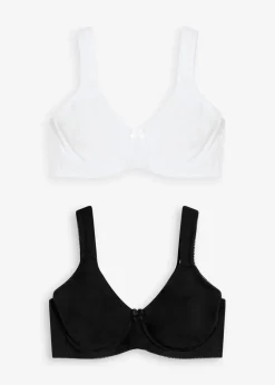 New Minimizer T-Shirt BH mit Bügel mit Bio-Baumwolle (2er Pack) Damen Wäsche·Basics|Wäsche·Baumwollunterwäsche