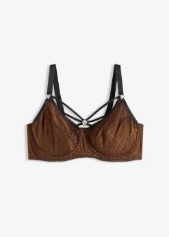 Online Minimizer-BH aus glitzerndem Material Damen Wäsche·Große Cups D-H|Wäsche·Bhs