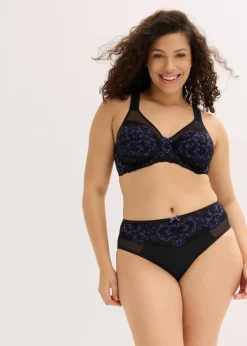 Minimizer-BH mit gepolsterten Tägern und zarter Spitze Damen Wäsche·Dessous|Wäsche·Große Cups D-H