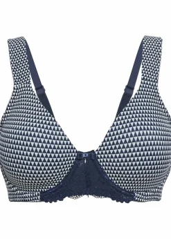 Damen bonprix Wäsche·Große Cups D-H|Wäsche·Bhs|Minimizer-BH mit gepolsterten Trägern