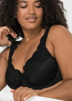 Damen bonprix Große Cups D-H|Bhs|Minimizer-BH mit gepolsterten Trägern (2er Pack)