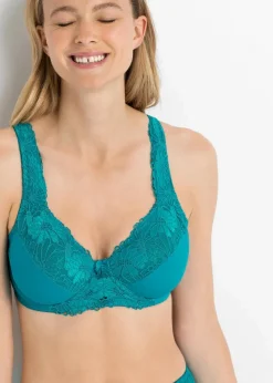 Damen bonprix Große Cups D-H|Bhs|Minimizer-BH mit gepolsterten Trägern (2er Pack)
