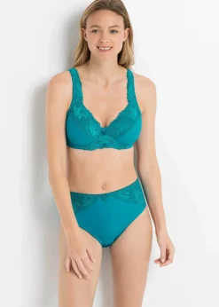 Damen bonprix Große Cups D-H|Bhs|Minimizer-BH mit gepolsterten Trägern (2er Pack)