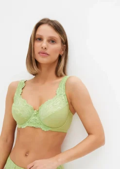 Damen bonprix Große Cups D-H|Bhs|Minimizer-BH mit gepolsterten Trägern (2er Pack)