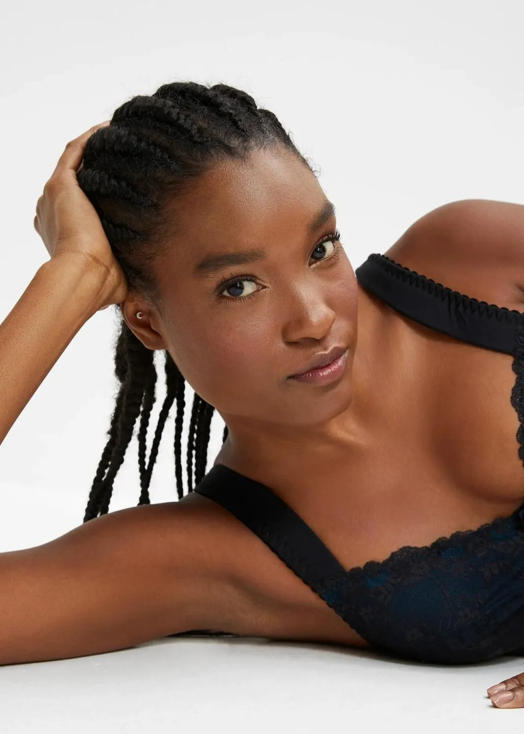 Damen bonprix Wäsche·Dessous|Wäsche·Große Cups D-H|Minimizer-BH mit gepolsterten Trägern