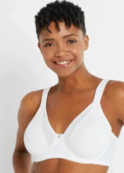 Damen bonprix Große Cups D-H|Nachhaltigere Materialien|Minimizer-BH mit gepolsterten Trägern