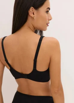 Damen bonprix Wäsche·Dessous|Wäsche·Große Cups D-H|Minimizer-BH mit gepolsterten Trägern (2er Pack)