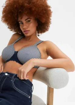 Minimizer-BH mit gepolsterten Trägern Damen Wäsche·Große Cups D-H|Wäsche·Bhs