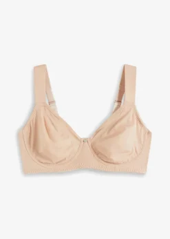 Damen bonprix Große Cups D-H|Nachhaltigere Materialien|Minimizer-BH mit gepolsterten Trägern