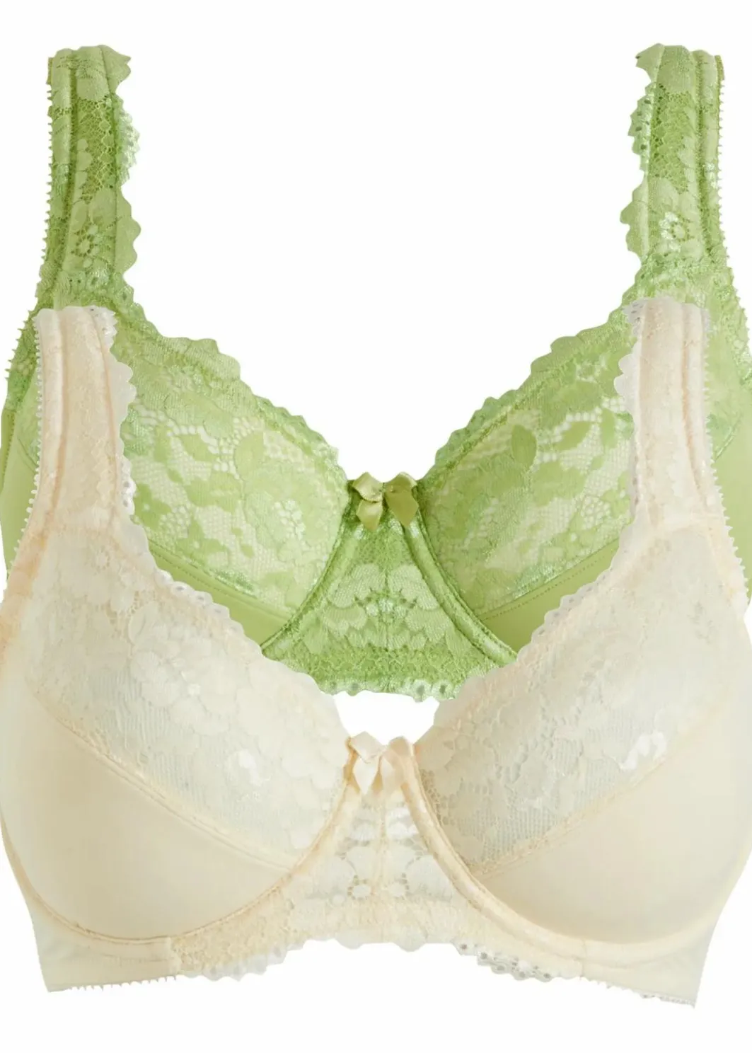 Hot Minimizer-BH mit gepolsterten Trägern (2er Pack) Damen Große Cups D-H|Bhs