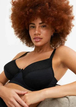 Damen bonprix Große Cups D-H|Bhs|Minimizer-BH mit Mesh