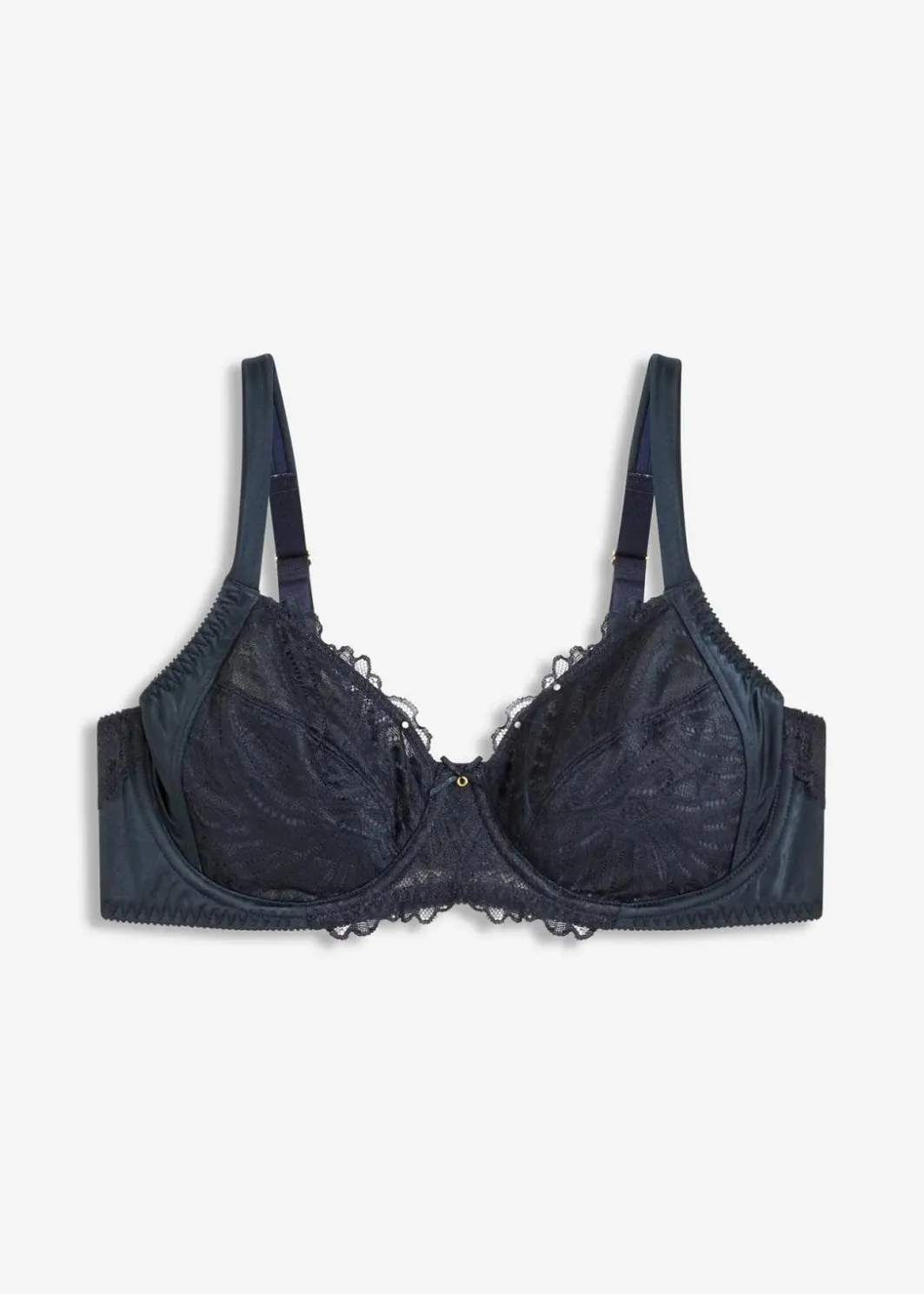 Damen bonprix Wäsche·Dessous|Wäsche·Große Cups D-H|Minimizer-BH mit zarter Spitze