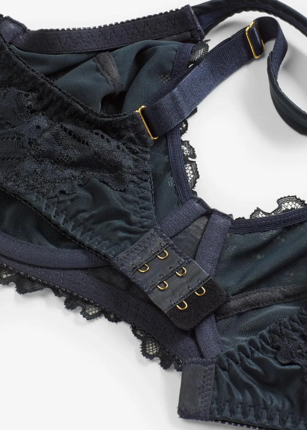 Damen bonprix Wäsche·Dessous|Wäsche·Große Cups D-H|Minimizer-BH mit zarter Spitze