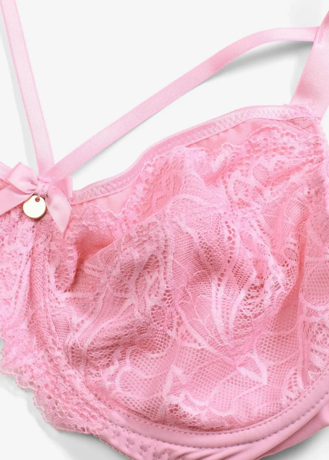 Hot Minimizer-BH mit zarter Spitze Damen Große Cups D-H|Nachhaltigere Materialien