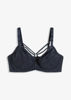 Damen bonprix Nachhaltigere Materialien|Dessous|Minimizer-BH mit zarter Spitze