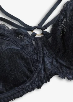 Damen bonprix Nachhaltigere Materialien|Dessous|Minimizer-BH mit zarter Spitze