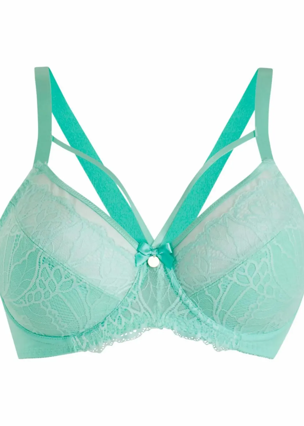 Discount Minimizer-BH mit zarter Spitze Damen Große Cups D-H|Nachhaltigere Materialien