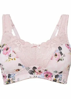 Damen bonprix Wäsche·Dessous|Wäsche·Große Cups D-H|Minimizer-BH ohne Bügel mit gepolsterten Trägern