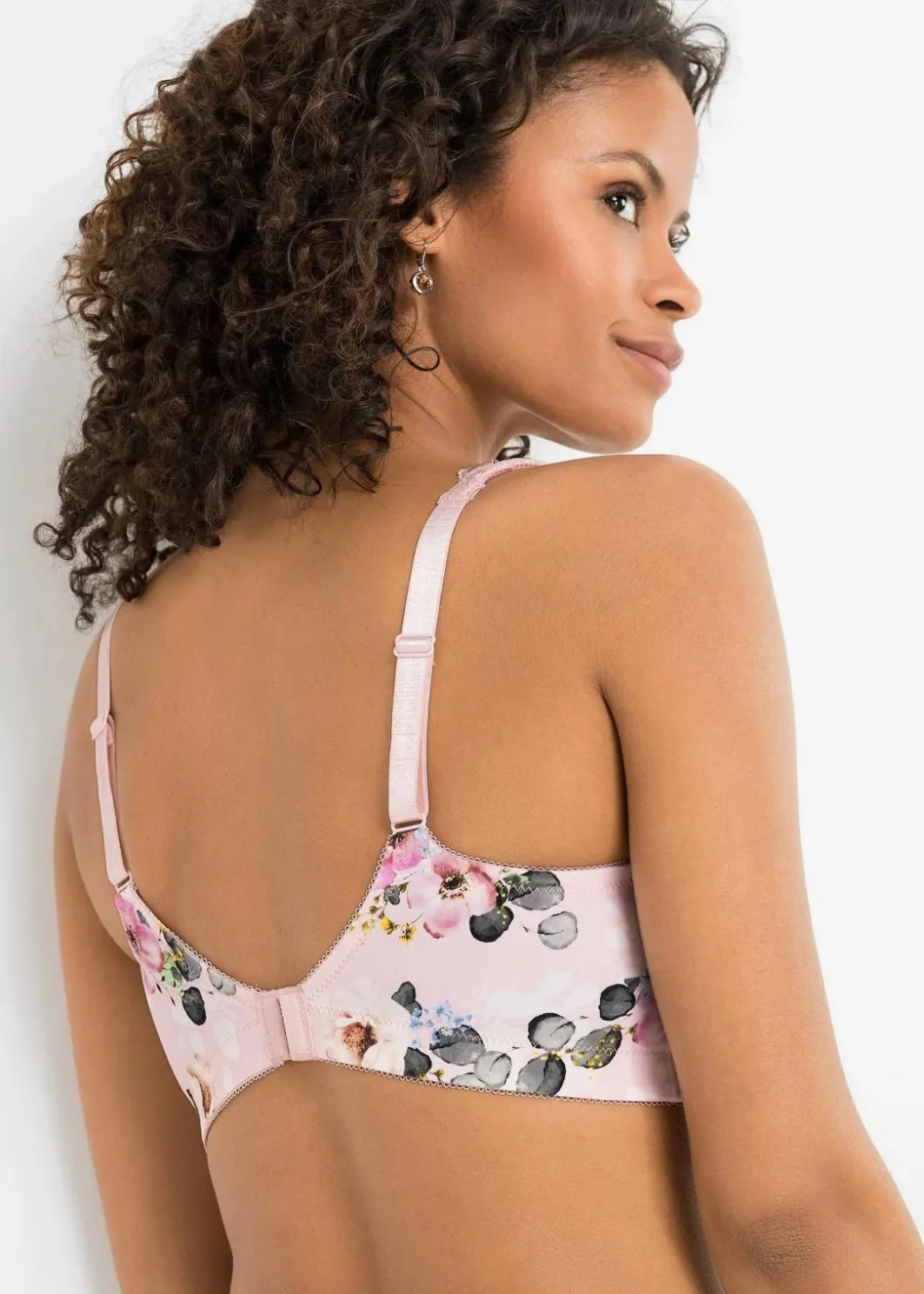 Damen bonprix Wäsche·Dessous|Wäsche·Große Cups D-H|Minimizer-BH ohne Bügel mit gepolsterten Trägern