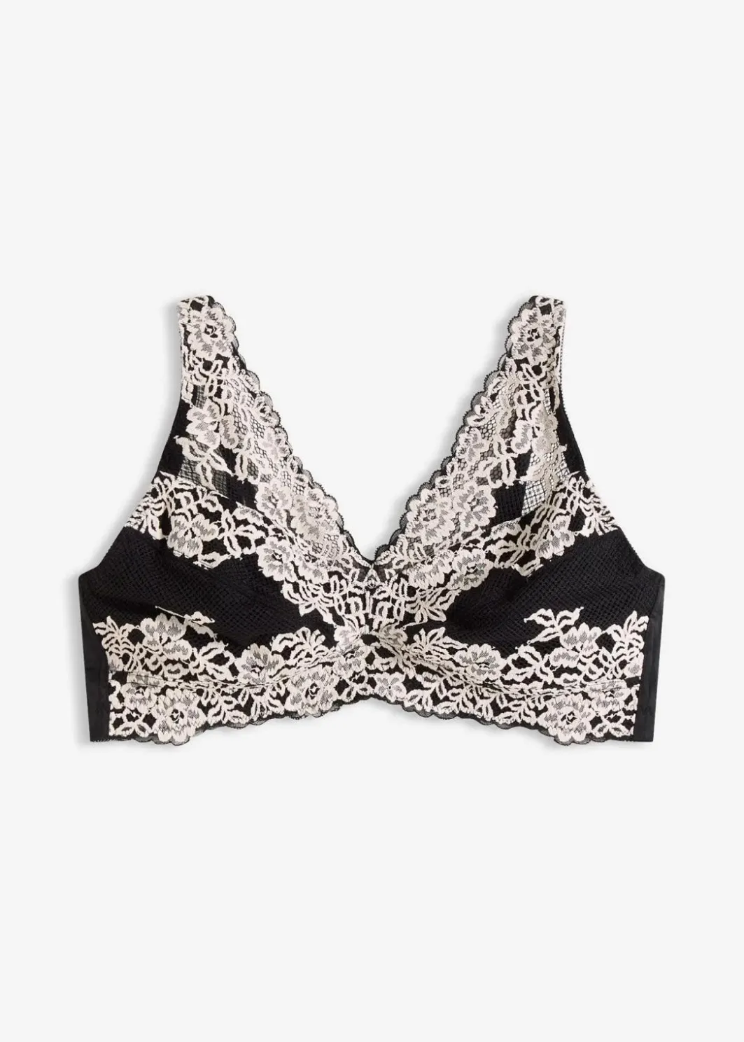 Damen bonprix Wäsche·Dessous|Wäsche·Große Cups D-H|Minimizer-BH ohne Bügel mit gepolsterten Trägern