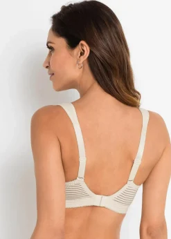 Damen bonprix Große Cups D-H|Bhs|Minimizer-BH ohne Bügel mit gepolsterten Trägern