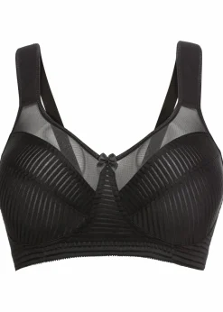 Damen bonprix Große Cups D-H|Bhs|Minimizer-BH ohne Bügel mit gepolsterten Trägern