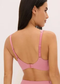 Damen bonprix Wäsche·Dessous|Wäsche·Große Cups D-H|Minimizer-BH ohne Bügel mit gepolsterten Trägern