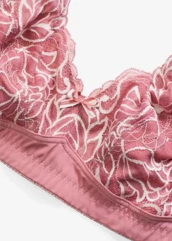 Damen bonprix Wäsche·Dessous|Wäsche·Große Cups D-H|Minimizer-BH ohne Bügel mit gepolsterten Trägern
